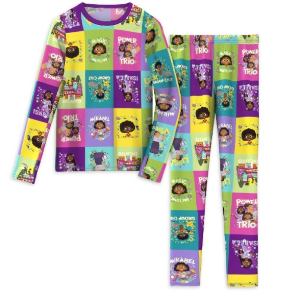 Climateright By Cuddl Duds Encanto Girls Thermal Set - Size: XS 4/5